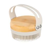 ELAYARD 1pezzi Spazzola Per Bagno Silicone Per Ragazzo Ragazza Spazzola Massaggio Per Pulizia Corpo e Scalpore Accessorio Per Lavaggio Sicuro e Confortevole Con Manico Antiscivolo Per