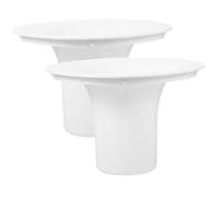 ELAYARD 2 pezzi Base Fissaggio per Dispenser Acqua in Plastica Resistente Ricambio e Facile da Installare per Distributori Bevande e Taniche Acqua Supporto Robusto e Durevole per