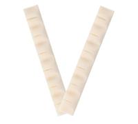 ELAYARD 2 Pezzi Bull Bone Acoustic Guitar Nut And Bridge Replacement Parts Precision Fit For Neck Slot Upgrades Folk Guitar Accessories Enhancing Sound Clarity And Stability