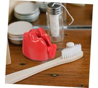 ELAYARD 2 pezzi Dispenser Dentifricio Portatile Spremi-tubetto Manuale Riutilizzabile Design Compatto e Doppio Colore Bianco e Rosso Accessorio Pratico per Viaggi e Uso Quotidiano