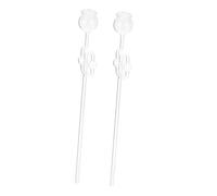 ELAYARD 2 pezzi Imbuto da Laboratorio in Vetro Borosilicato Doppia Sfera Resistente Corrosione e Urti Termici per Esperimenti Chimici e Scolastici