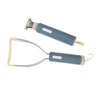 ELAYARD 2 pezzi Pinze Antiscottatura in Acciaio Resistente con Presa Ergonomica per Piatti e Ciotole Calde Clip per Cucina Bbq e Forno Microonde Protezione Termica Sicura e Multiuso