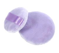 ELAYARD 2 Pezzi Puff Cipria Rotondi in Cotone Morbido Design Delicato per Donne, Texture Gentile che Non Danneggia la Pelle, per Viaggi All'aperto e Shopping