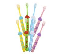 ELAYARD 2 Set Di Spazzolini Da Denti Per Promuove Gli Anni - Spazzolino Da Denti Per Piccoli In Plastica Manuale Ragazzi Salute Età Avanzata