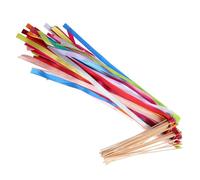 ELAYARD 20 pezzi Bacchette Magiche con Campanelli Bastoncini Fatati con Nastrini Colorati per Matrimonio e Festa Decorazioni per Cerimonie e Spettacoli Materiali Ecologici e Sicuri