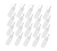 ELAYARD 20 pezzi Contagocce per Colla Pre-assemblati Dosatori Ago Portatili per Olio Lubrificante Colla Bottiglie per Fai da Te Compatte e Leggere