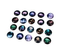 ELAYARD 20 pezzi Magneti Frigorifero in Vetro Tema Medusa Oceano Decorativi e Creativi per Cucina Lavagna per Frigorifero Armadietti e Regali Originali