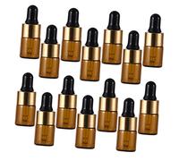 ELAYARD 20pezzi Flaconi in Vetro Contagocce Per Liquidi Essenziali Flaconi Ricaricabili Piccoli Da Per Oli Essenziali