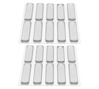 ELAYARD 20pezzi Paraurti Adesivi Trasparenti Strisce Protettive in Silicone per Ante Armadietti e Scorrevoli Protezione Invisibile per Mobili e Pareti