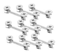 ELAYARD 20sets Kit Raccordi Camma Per Mobili Connettori in Per Armadietti Fissaggi Leggeri e Facili Da Installare