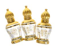 ELAYARD 3 pezzi Bottiglie Roll Vetro per Oli Essenziali Flaconi Profumo Vuoti Riutilizzabili con Applicatore Roller per Viaggio e Cosmetici