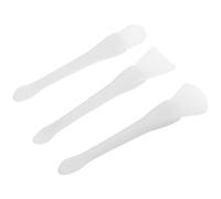 ELAYARD 3 pezzi Spatole Silicone Multifunzionali per Cera e Maschera Viso Piccole Leggere e Resistenti Applicatore e Raschietto per Pulizia e Stiratura Riutilizzabili e Compatte per