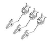 ELAYARD 3pezzi Supporto per Spartiti Morsetto per Tromba e Trombone Clip per Musica da Marcia Supporto Morsetto per Lira Porta Spartiti per Esercizi di Banda Orchestra e Concerti