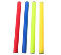 ELAYARD 4 Pezzi Bastoncini Staffetta in Plastica Colorati Leggeri e Sicuri per Gare di Corsa e Passaggio Testimone per Adulti Colore Casuale Colore Casuale