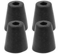 ELAYARD 4 Pezzi Cuscinetti Protettivi in Gomma per Piedini Altoparlanti Base Isolante per Amplificatori e Dispositivi Audio Supporto Antivibrazione per Apparecchi Elettronici