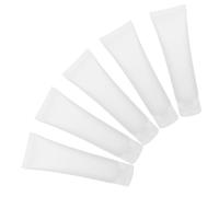 ELAYARD 5pezzi Contenitori Da Viaggio Ricaricabili Pvc e Pp Ecocompatibili Per Shampoo Detergente Viso Crema Mani Lozione Corpo Per Viaggi Aeroportuali Sport e Attività All Aperto