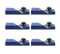 ELAYARD 6 Pezzi Smussatrice per Bordi 45° per Pannelli in Gesso e Legno, Plastica e Metallo, Blu, Portatile, per Falegnami e Appaltatori, Lavori su Cartongesso
