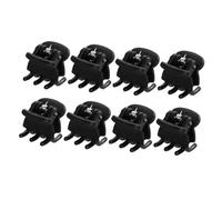 ELAYARD 60pezzi Fermagli Capelli Donna Nero Piccoli Mini Mollette per Capelli in Plastica Copricapo per Ragazze Donne e Bambine
