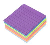 ELAYARD 8 pezzi Blocchetti Memo Autoadesivi Fluorescenti Colori Foglietti Resistenti Adesivi Multiuso per Scuola Ufficio e Casa Facili da Scrivere e Attaccare