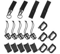 ELAYARD Accessori Zaino Tattico con Fibbia Cintura Clip D-Ring Organizer Tubo Idratazione ed Elastici per Escursionismo Outdoor Gestione Cinghie e Leggera