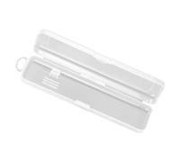 ELAYARD Astuccio Porta Spazzolino da Viaggio Trasparente in Plastica Riutilizzabile Leggero e Portatile per Spazzolino e Dentifricio Organizer Igienico Campeggio e Viaggi