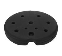 ELAYARD Base Pesante Rotonda in Plastica per Lampada da Tavolo e Piantana Supporto Stabile e Compatto per Camera e Ufficio Sostituzione Peso per Lampade da Scrivania e Lampade da Terra