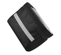 ELAYARD Borsa da Manubrio per Bici Tasca Porta Telefono Touch Borsa per Bicicletta Striscia Riflettente per Ciclismo e Sport All’Aperto