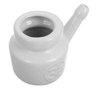 ELAYARD Bottiglia Lavaggio Nasale in Ceramica Strumento Manuale per Irrigazione Nasale Delicata Pulizia Profonda per Adulti e Yoga Resistente ed Elegante per Quotidiana dei Seni