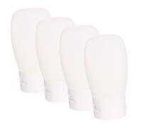 ELAYARD Bottiglie Cosmetiche Riutilizzabili 30ml Coperchio a Scatto Set da 4 Pz, in Pp, per Shampoo, Doccia e Travel
