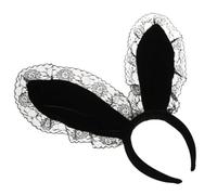 ELAYARD Cerchiamo Di Creare Un Titolo Accattivante Per Prodotto Questione Mantenendo Tutte Le Linee Guida Fornite La Proposta Cerchietto Con Orecchie Di Coniglio Pizzo Nero Per Cosplay e