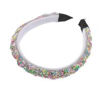 ELAYARD Cerchietti Ciambelle di Caramelle Scintillanti Decorativi Granelli Multicolori Accessori per Capelli Confortevoli per Donne e Bambine Adatti Feste Compleanni ed Eventi Speciali