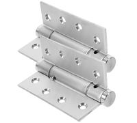 ELAYARD Cerniere a Chiusura Automatica per Porte a Zanzariera in Lega di Alluminio 2 Pezzi Molla per Porte di Cantine Bagni e Lavanderie Cerniere per Carichi Pesanti ad Alta