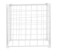 ELAYARD Cestini Organizer in Rete di Metallo per Congelatori a Pozzetto Divisorio Sospeso per Ripiani Contenitori per Conservazione Alimenti in Metallo Accesso Facile Soluzione