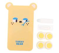 ELAYARD Contatto Portatile e Lenti Vetro per Gialla Pp Custodia Pratica Organizer da Viaggio per Uso Outdoor e Zaino