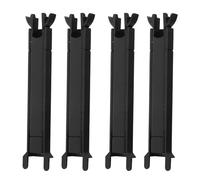 ELAYARD Copertura del Cablaggio Auto 4 Pezzi Guaina per Cavi Elettrici Nascosta e Canalina per Gestione Cavi Audio e GPS Protezione Resistente per Installazione senza Attrezzi