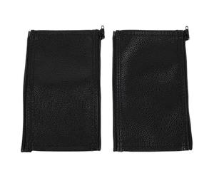 ELAYARD Coprimano per Passeggino in PU Nero Antiscivolo Set 1 Paio Cuscinetto Ergonomico per Manubrio Protezione Resistente a Sporco e Graffi Accessori per Carrozzina Facili da