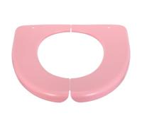 ELAYARD Copriwater Lavabile in Plastica Cuscino Imbottito Antiscivolo, Tappetino Portatile per Sedile WC, Pieghevole per Casa, Ufficio e Viaggi, Protezione Igienica Confortevole