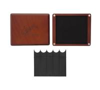 ELAYARD Custodia per Ance in Legno Resistente per Clarinetto Sassofono Contralto e Tenore Scatola e Antigraffio Capacità Fino a 10 Ance per Musicisti e Uso in Aula o Concerti