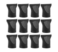 ELAYARD Diffusore per Asciugacapelli Nero in PC 12 Pezzi Conico Adatto per Phon Diametro 4,35-4,5 Cm per Modellare e Asciugare Chioma Ricci e Mossi