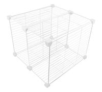 ELAYARD Divisorio per Frigorifero in Metallo 30X37X36 CM Cestelli Organizer in Filo Metallico per Congelatore a Pozzetto Divisori per Ripiani Contenitore per Conservazione Alimenti in