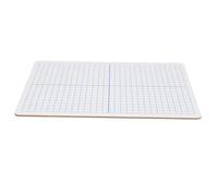 ELAYARD Double Sided Small Desk Dry Erase Board With Precision Grid Lines Portable Coordinate Plane Lapboard For Graphing Planning Drawing And Writing