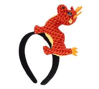 ELAYARD Dragon Headband Year Party Hairband With Cute Dragon Figurine Festive Hair Accessory For Adults And Comfortable For Celebrations