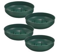 ELAYARD Flower Grid Tray Verde in plastica, Set 4 Pezzi per Decorazioni Matrimonio e Feste con Funzione idratazione Fiori freschi