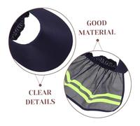 ELAYARD Full Brim Hard Hat Sunshade in Uv Protection Mesh Visor Attachment With Wide Coverage Brim For Construction Workers Lightweight Breathable Outdoor Safety Helmet Accessory