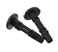 ELAYARD Guide per Poggiatesta Auto in Plastica Nera, 2 Pezzi, per Sedile Auto Installazione Semplice, Compatibilità e Blocco Sicuro per Viaggi Lunghi