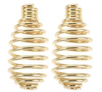 ELAYARD Maniglia a Molla per Stufa a Legna 2 Pezzi Maniglia di Sicurezza in Metallo Resistente al Calore per Stufa Accessori per Barbecue e Caldaie