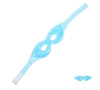 ELAYARD Maschera Occhi in Gel Riutilizzabile Impacco Caldo e Freddo, Copertura Rinfrescante per Occhi Stanchi e Gonfi, Maschera Relax Morbida per Sonno, Uso per Affaticamento Visivo