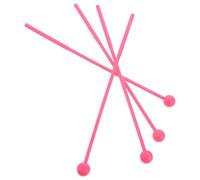 ELAYARD Mazze per Marimba in Plastica Rosa 2 Paia Design Orff per Ragazzo Ragazza con Comfort e Dimensioni Compatte per Educazione Musicale in Asili e Attività Genitore-figlio