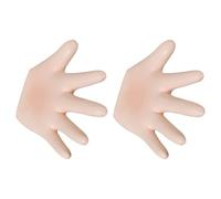 ELAYARD Mensola da Parete in Resina a Forma di Mano 2 Pezzi Gancio Decorativo Scultoreo per Bagno e Soggiorno Supporto Salvaspazio Artistico Mani Tese Montaggio Sicuro e Design Boho