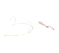 ELAYARD Microfono Condensatore Cablato Auricolare Ergonomico Beige, per Performance Vocali e Lezioni di Canto, Design Leggero